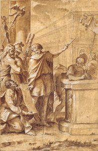 قسطنطين اللجان الكبرى بناء كاتدرائية القديس جيوفاني في لاتيرانو بواسطة جوزيبي بيلوني